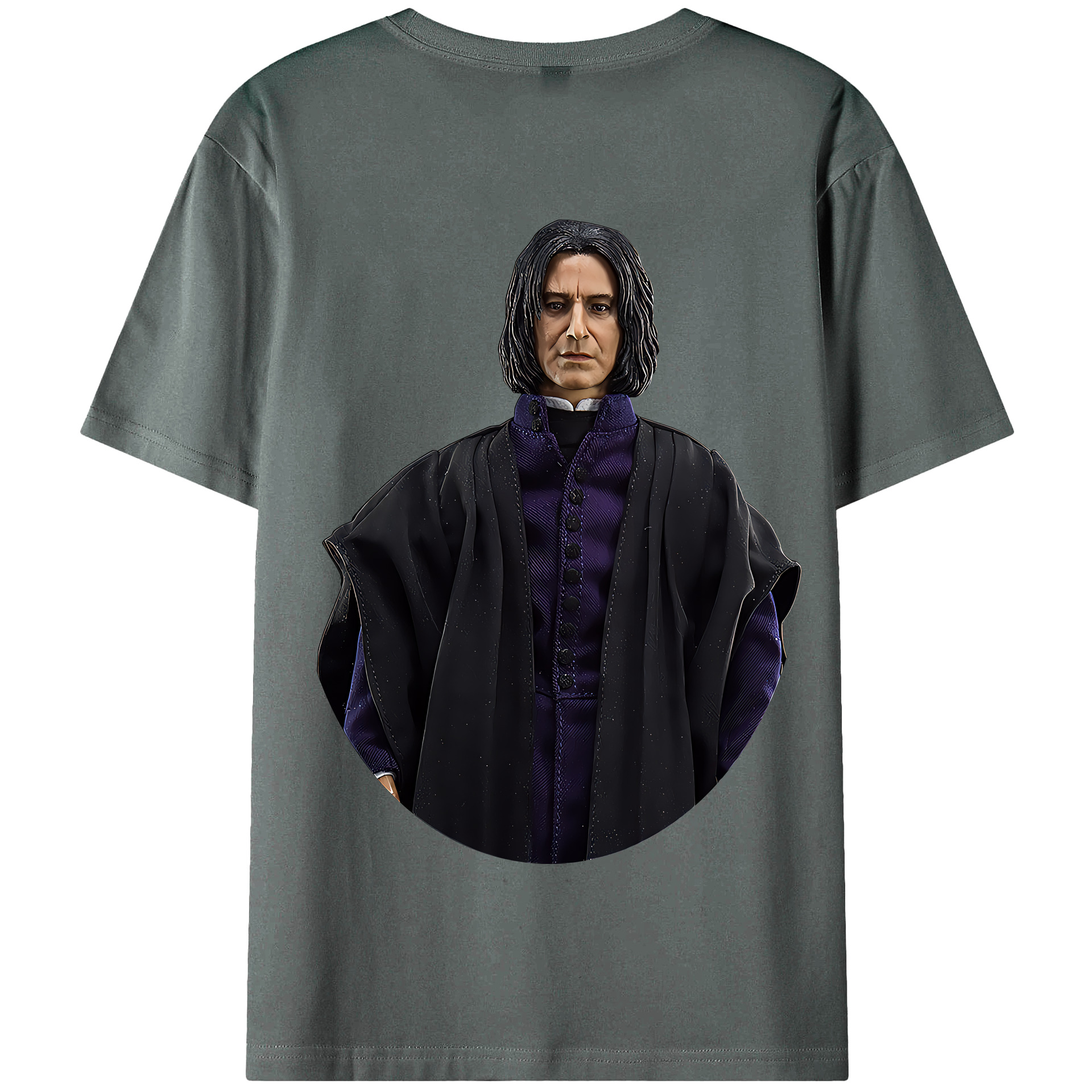 （画像用） Harry Potter ハリー・ポッターシリーズ 綿100％半袖Tシャツ（背面プリント）
